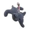 A cute and soft grey plush elephant toy, a soothing plush pillow for children Item Picture